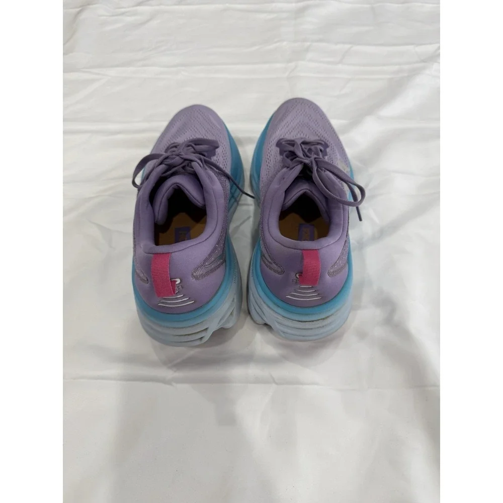 Hoka One One Bondi 8 Women's  Sz 10.5 Chalk Violet/Pastel Lilac